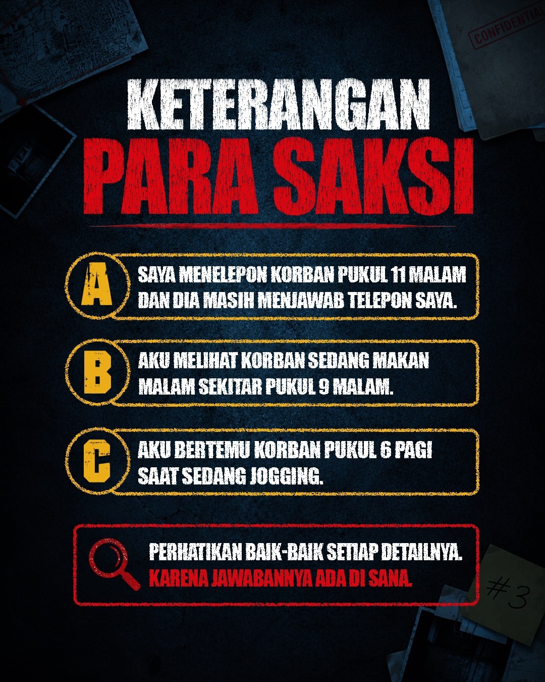 IG — Keterangan Saksi